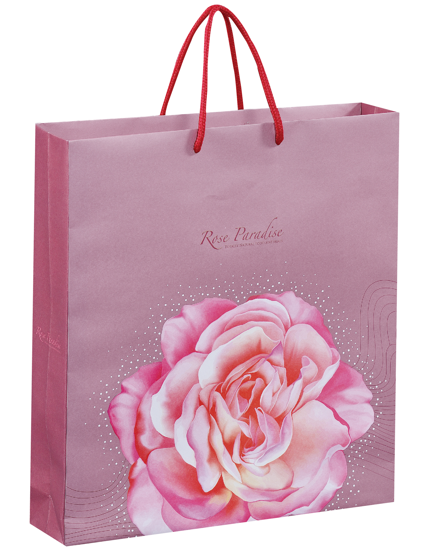 勝瓏紫色玫瑰紙袋照片